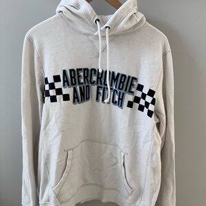 Abercrombie & Fitch Classic White Sweatshirt